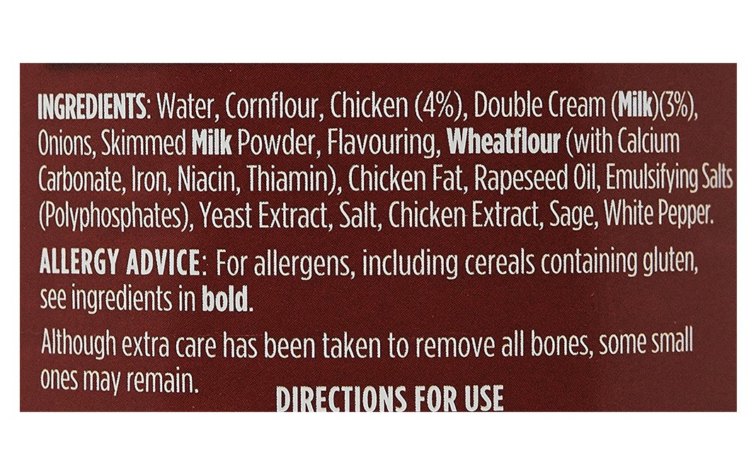 Baxters Cream of Chicken Favourites   Tin  400 grams